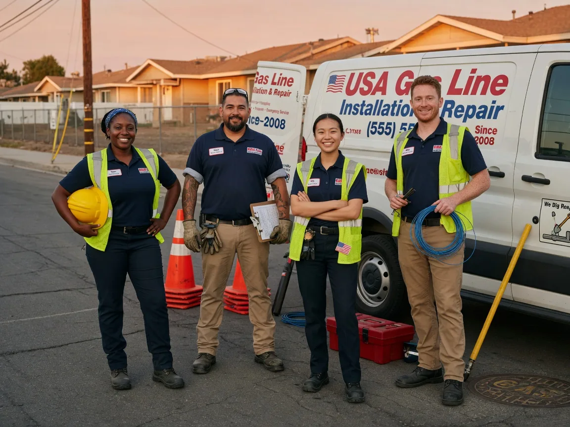 Gas Line Installation company in Onley, VA